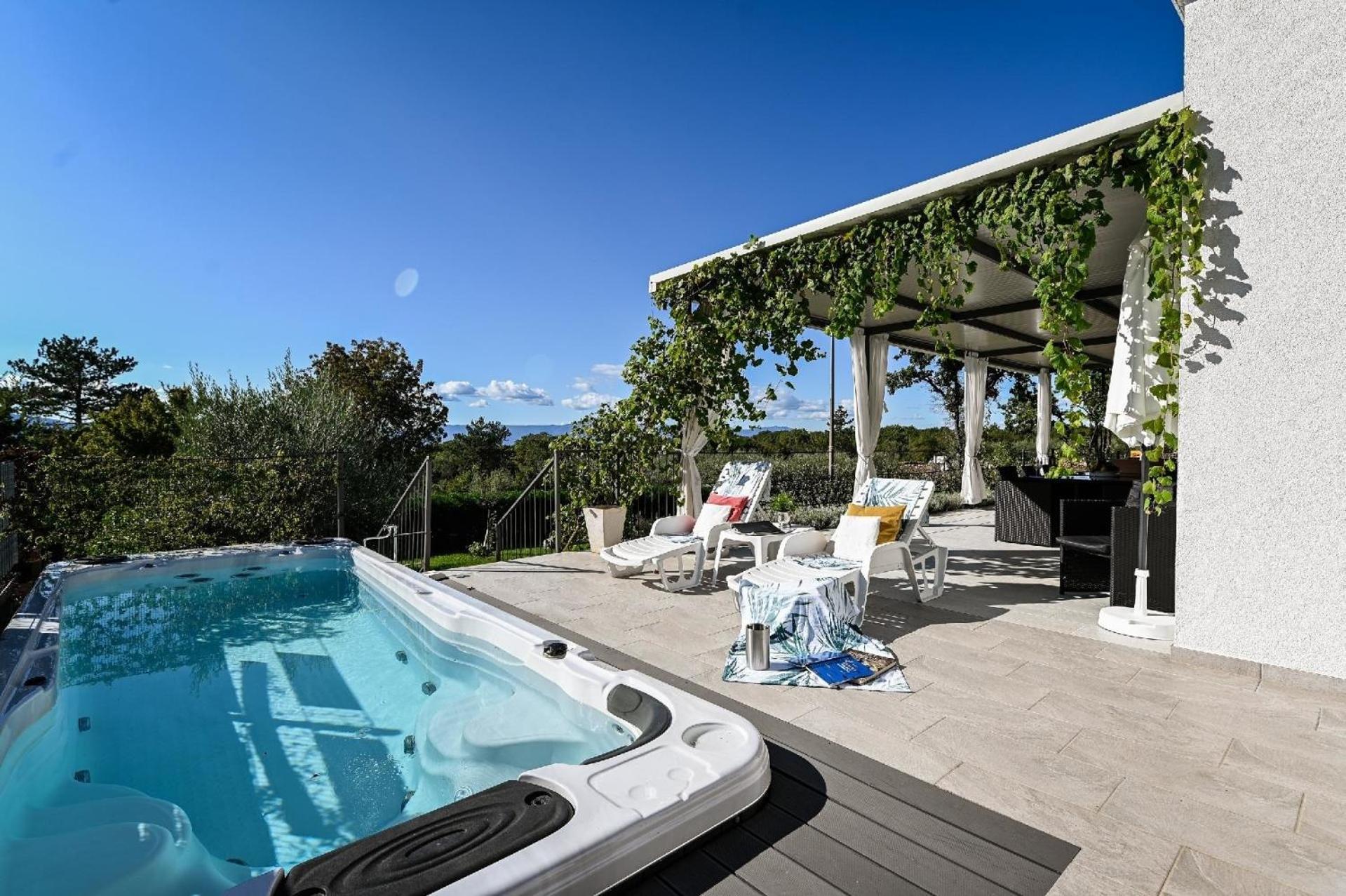 Ferienhaus Fuer 8 Personen Ca 170 Qm In Sveti Vid-Miholjice, Kvarner Bucht Krk Exterior foto